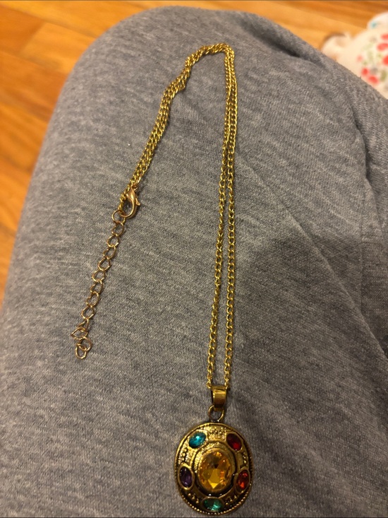 Jewelry - Inspired Gold Multi-Gem Pendant Necklace